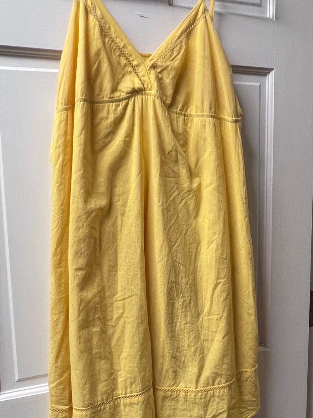 Forever 21 Yellow Cotton Madi dress